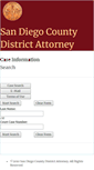 Mobile Screenshot of caseinformation.sdcda.org